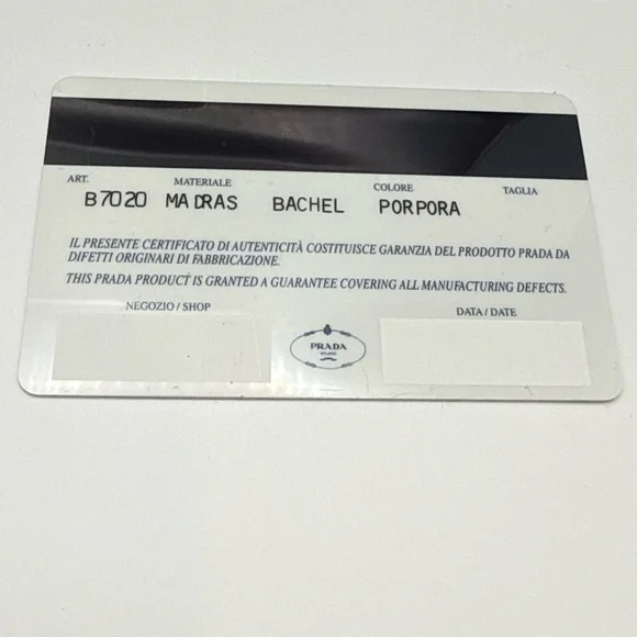 VINTAGE Prada Madras Bachel Leather Flap Bag - Porpora Red Tortoise - Picture 15 of 15